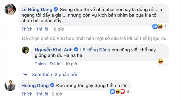 đan lê, Đạo diễn Khải Anh, sao Việt